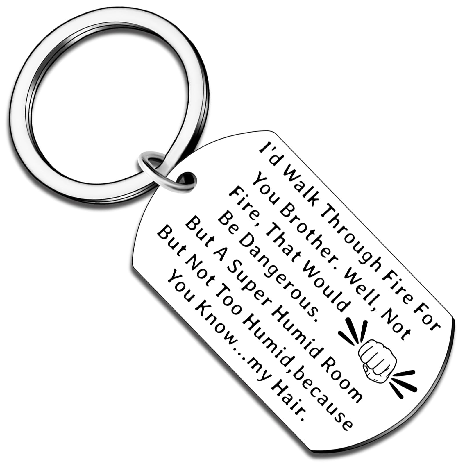 Ikacvb Brother Gifts Mens Stocking Stuffers Brothers Birthday Gift Ideas Funny Keychain 2024 Christmas Gifts For Brother Stocking Stuffers For Adults Brothers Men