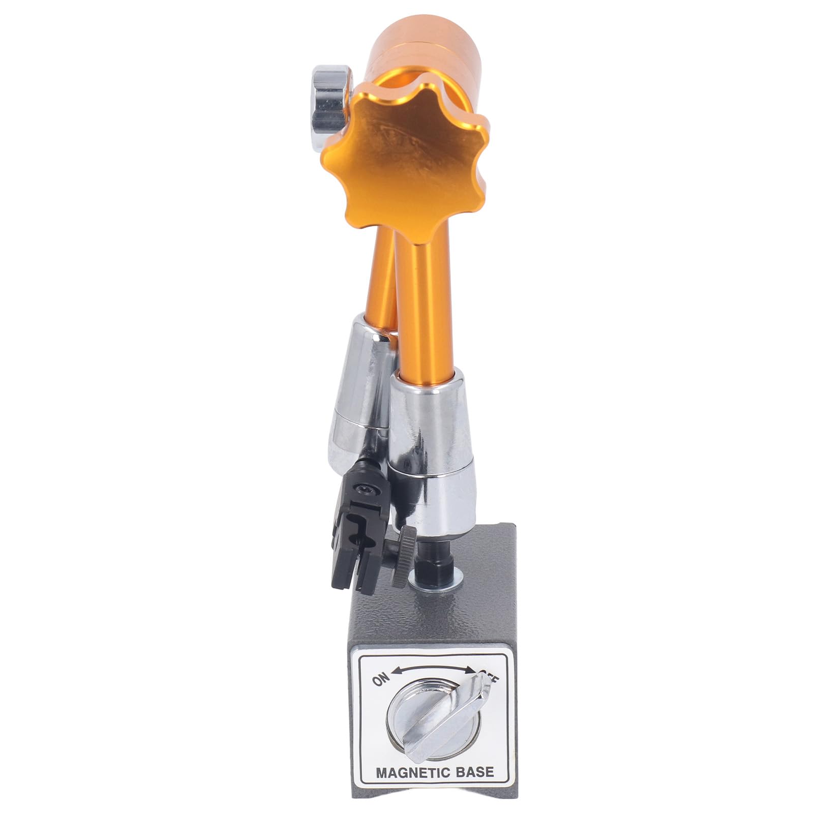 Indicador de Cuadrante de Base Magnética, Brazo Flexible Ajustable Soporte de Indicador de Cuadrante de Imán Fuerte, Base de con Imán Permanente para Mecanizar Calibración de Medición de