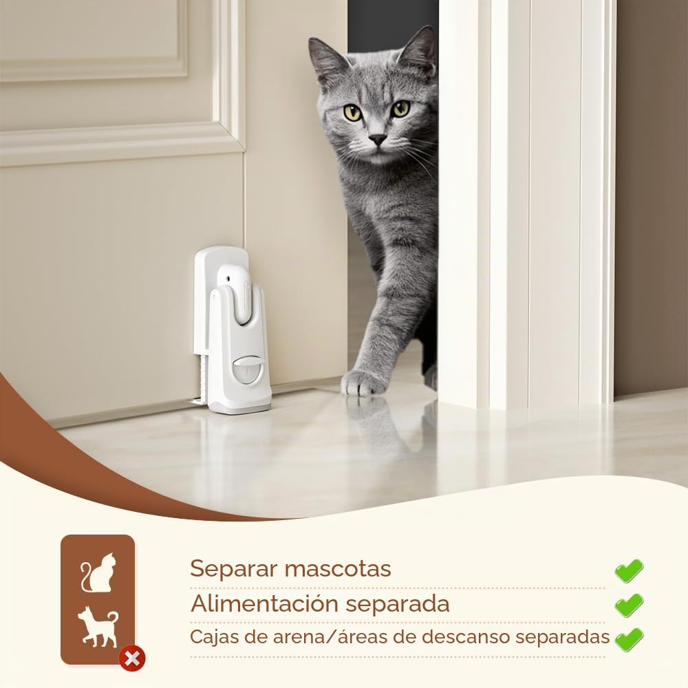 EUDEMON Tope de puerta de seguridad para bebés, protector de pellizco de dedo para niños y tope de puerta para mascotas (2 Piezas)