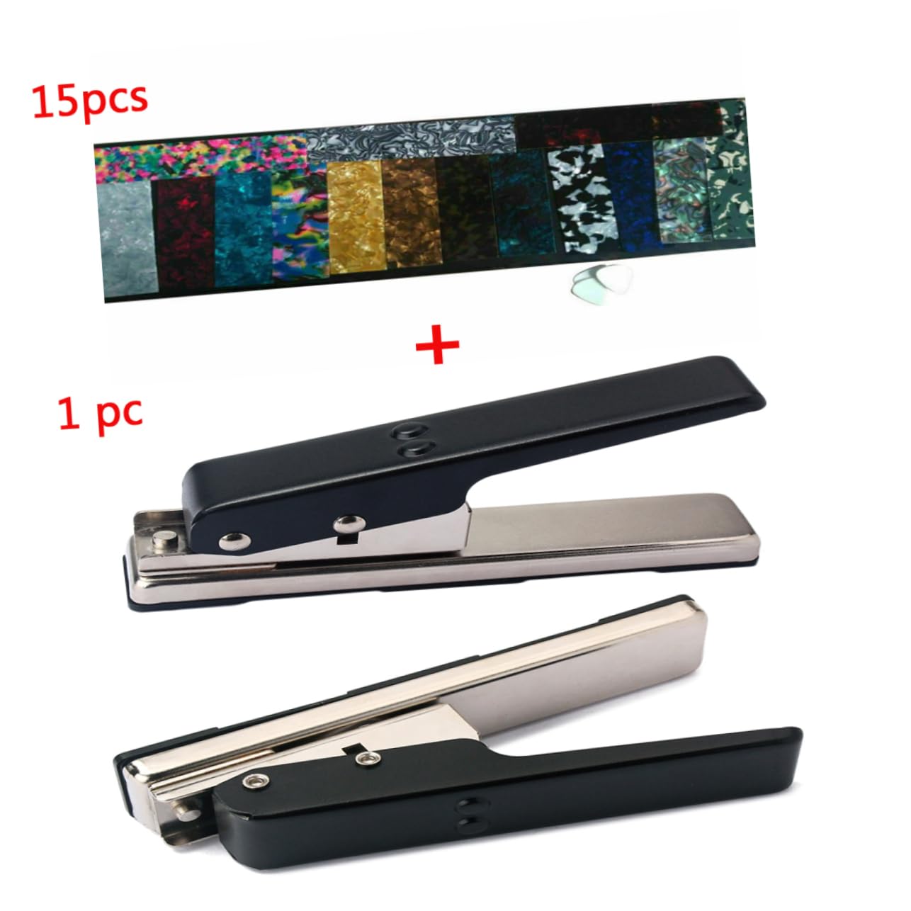 UPKOCH R26 Punzone Per Plettri Per Chitarra - Taglio Abs Pvc Ideale Per La Creazione Di Componenti Per Chitarra