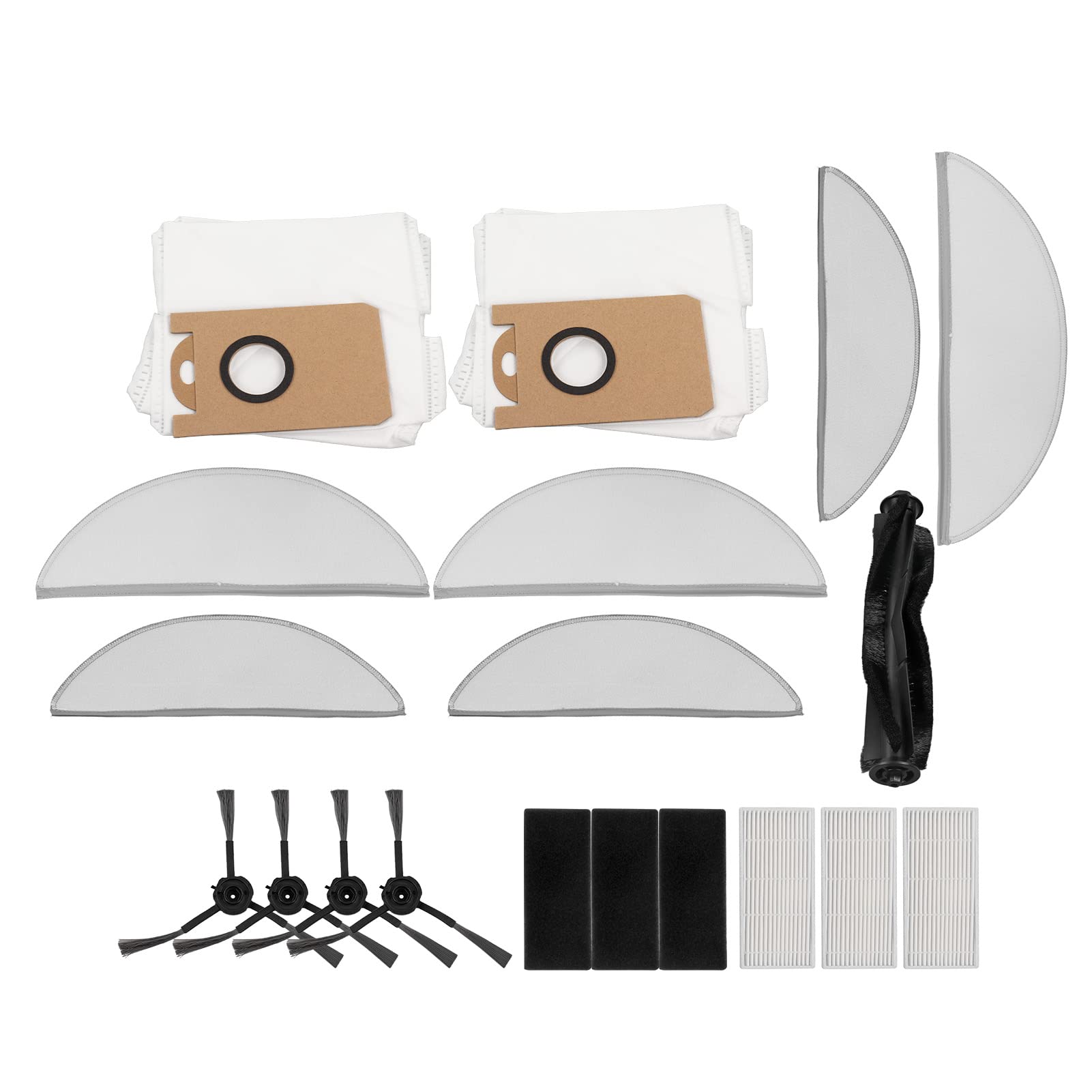 Pièces de rechange pour robot de balayage Lydsto R1 écoresponsables 300,5 g