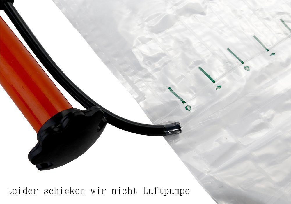 Rolle Verpackung Schutz Aufblasbare Taschen Luftpolster Luftpolsterfolie Luftsäule stoßfeste Folie Noppenfolie Verpackungsmaterial (40CM*20M)