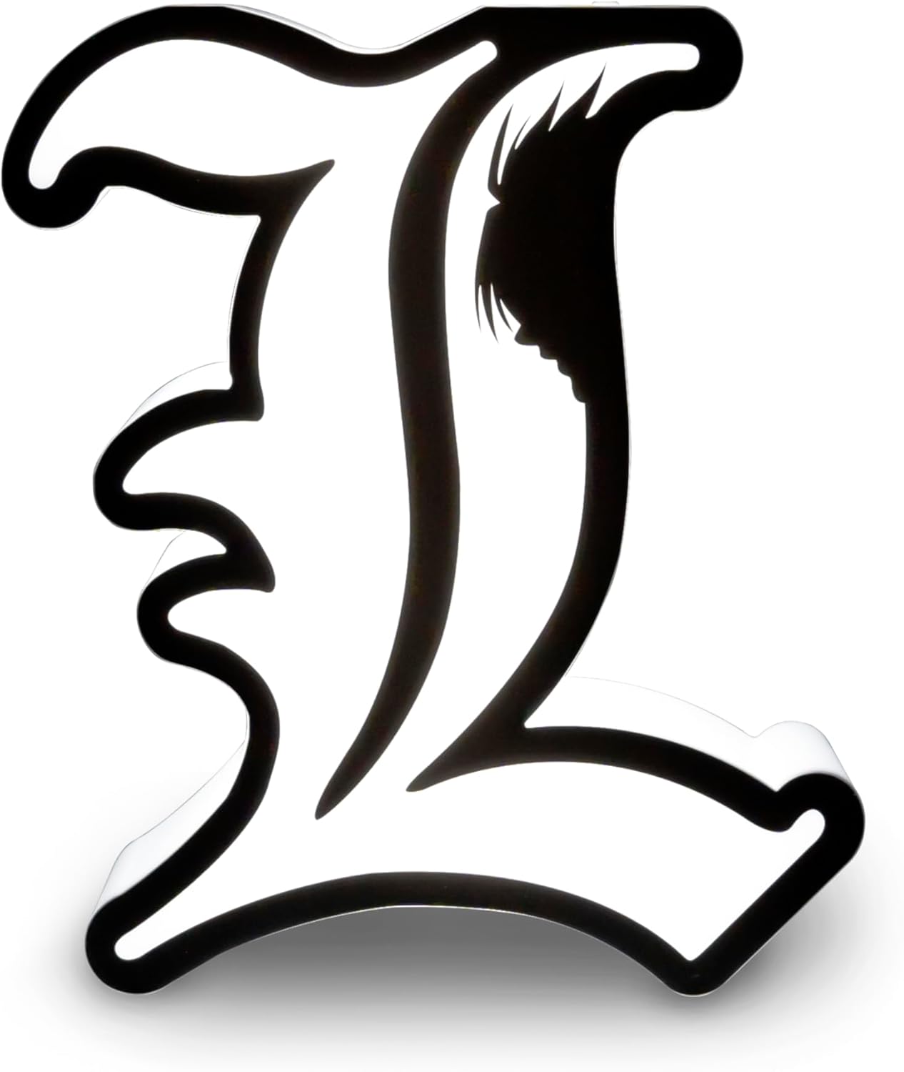 ABYSTYLE Death Note L Lamp Decorative Portable LED Lamp 8.26" x 7.08" x 2.36" Room Office Home Décor Anime Manga Gift