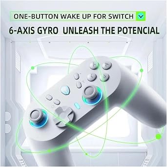 Wireless Controller G45 Pro Three-mode Wireless Gamepad Gaming Controller Ha&ll Effect Built-in NFC for Sw&it&ch Windows PC ST&EA&M TV