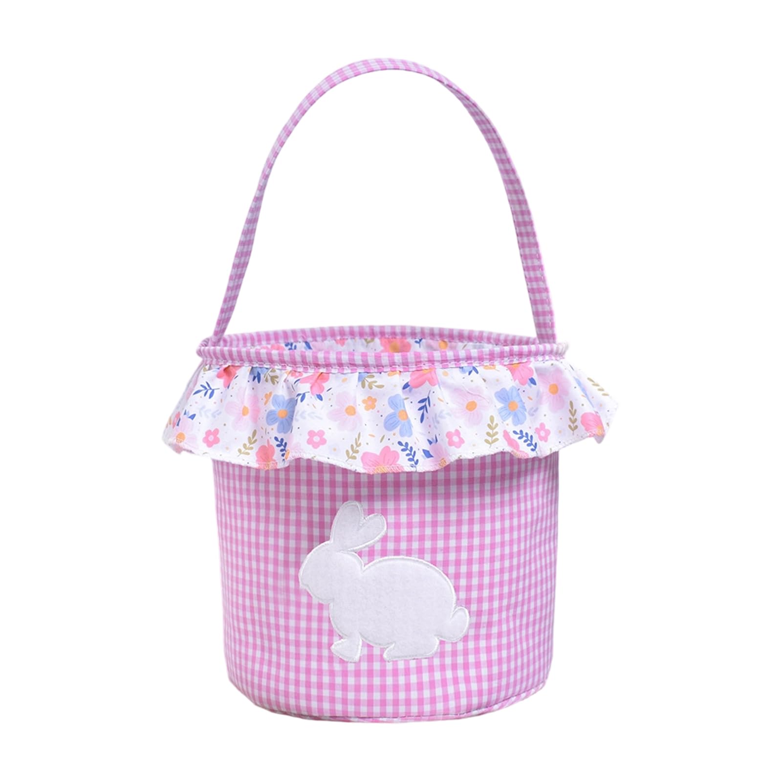 HENYGEN Spacious Easter Themed Cloth Organiser with Handle Storage Basket Wrapping and Household Items Easter Home Deck