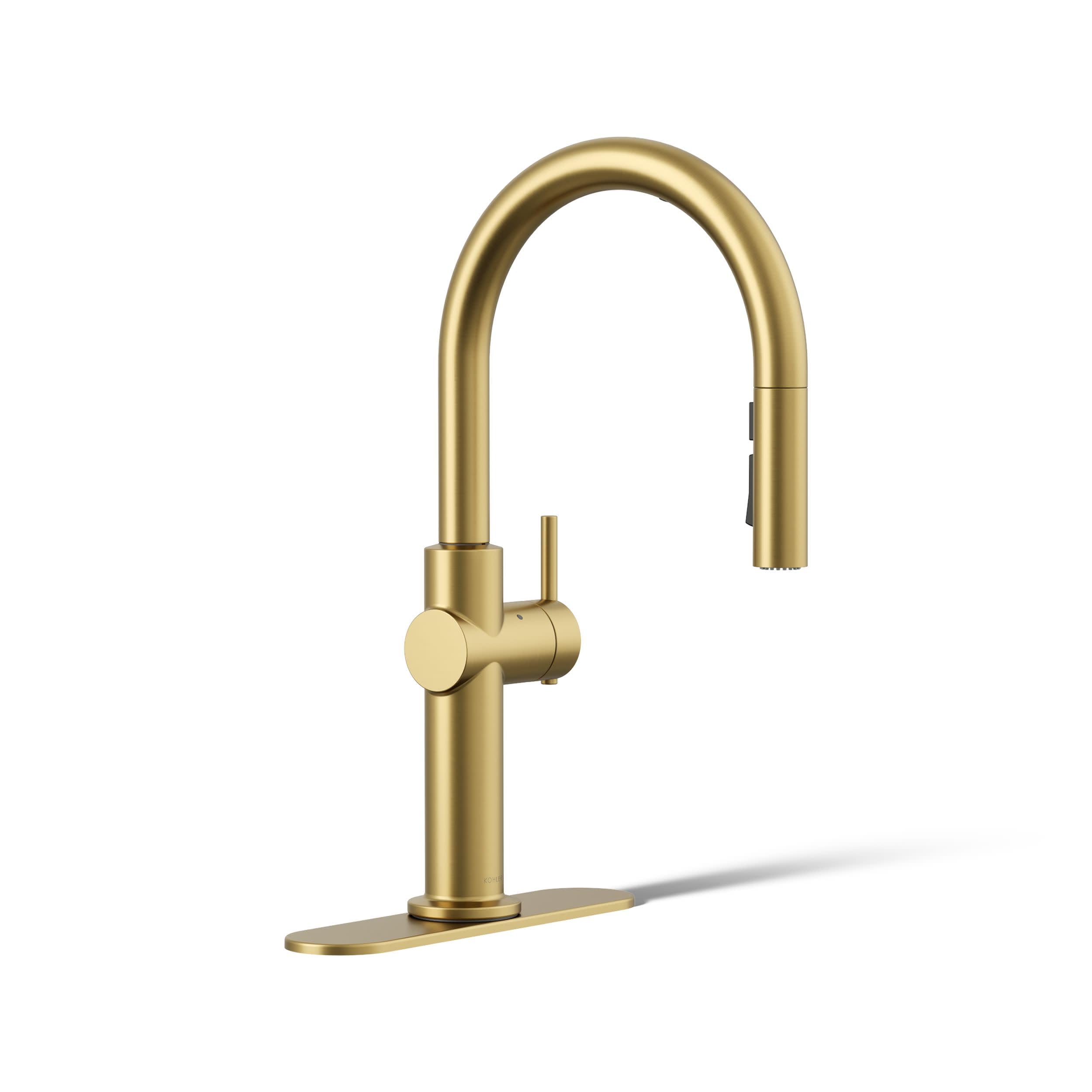 KOHLER 22974-2MB Crue Touchless Kitchen Faucet with Pull Down