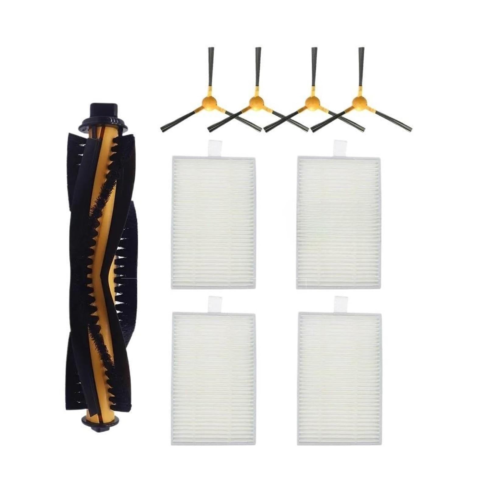 Roller、Side Brush Mop S Set ，Compatible For Liectroux ，C30B ，Compatible For Proscenic， 800T 820S 820T 830T Robot Vacuum Cleaner Parts(003)