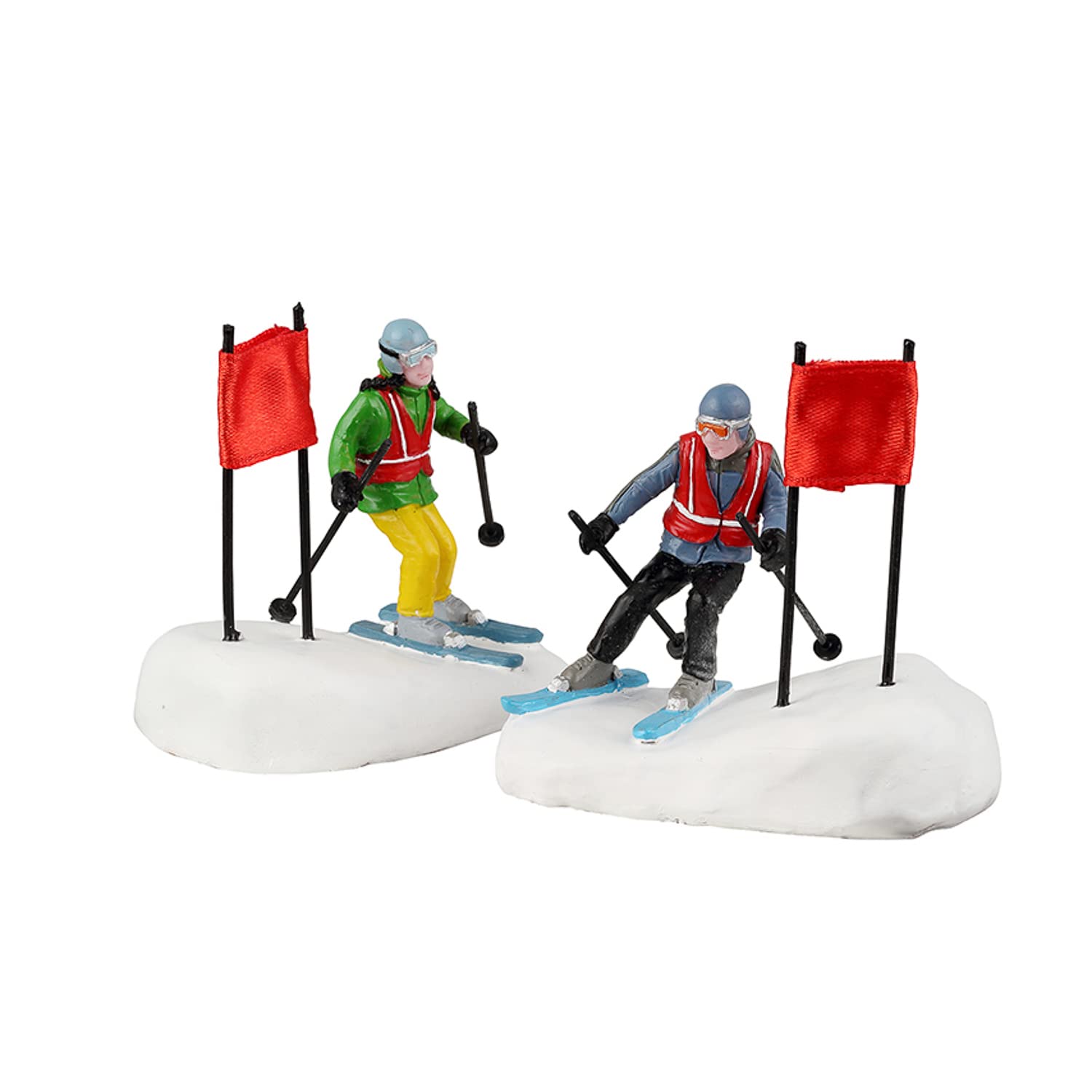 Lemax - Slalom Stars, Set Of 2