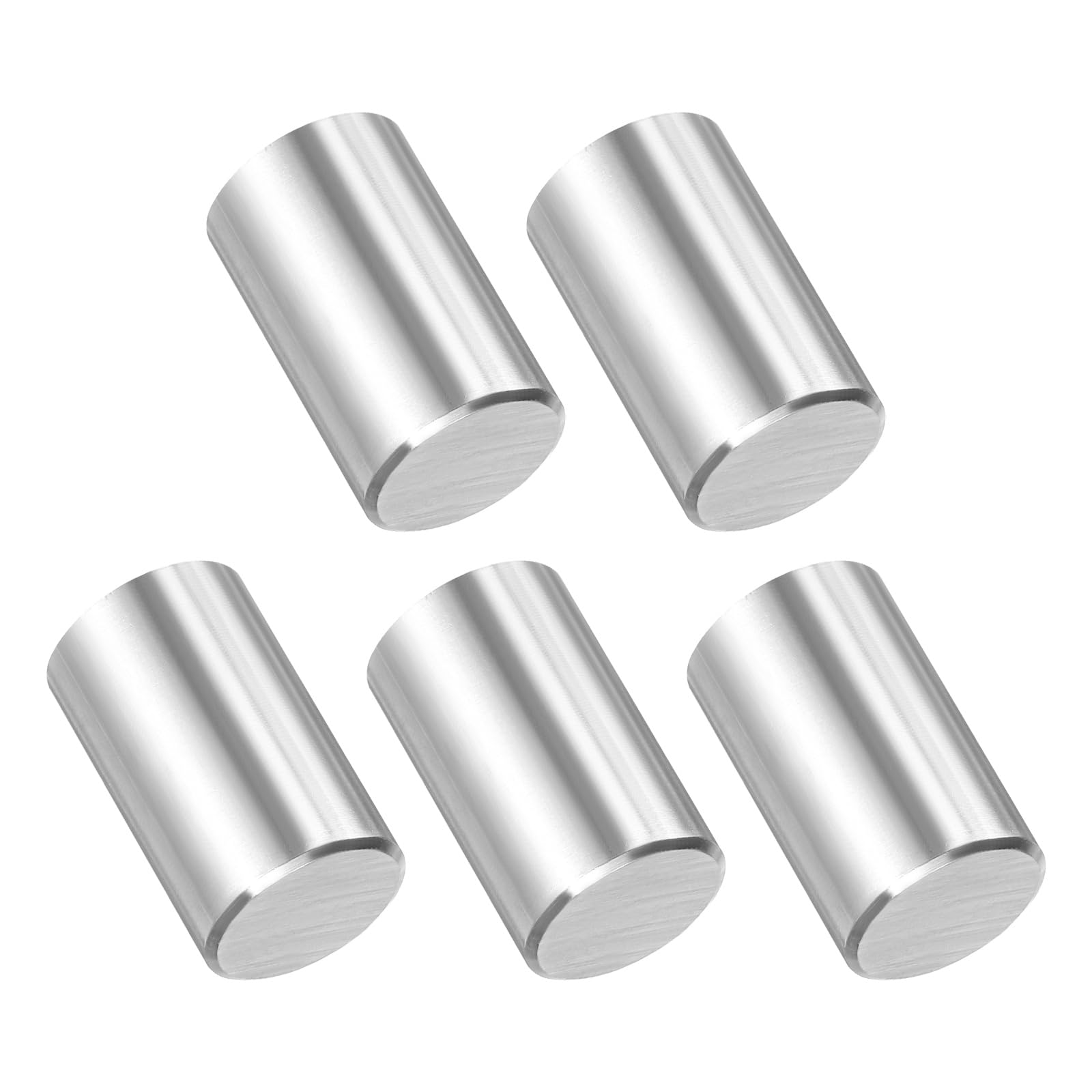 PATIKIL 5 Pcs Marine Grade 316 Stainless Steel Dowel Pins, 12mm x 20mm Round Metal Rods Linear Rail Rod Shaft Solid Bar Stock for Pegs Support Shelves DIY Craft Gear โ image 1