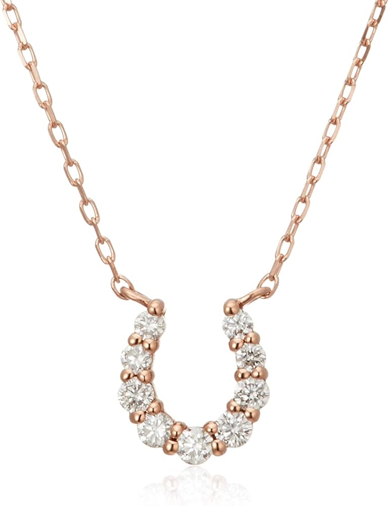 Amazon | 4℃(ヨンドシー)ダイヤモンドK18ピンクゴールド(PG