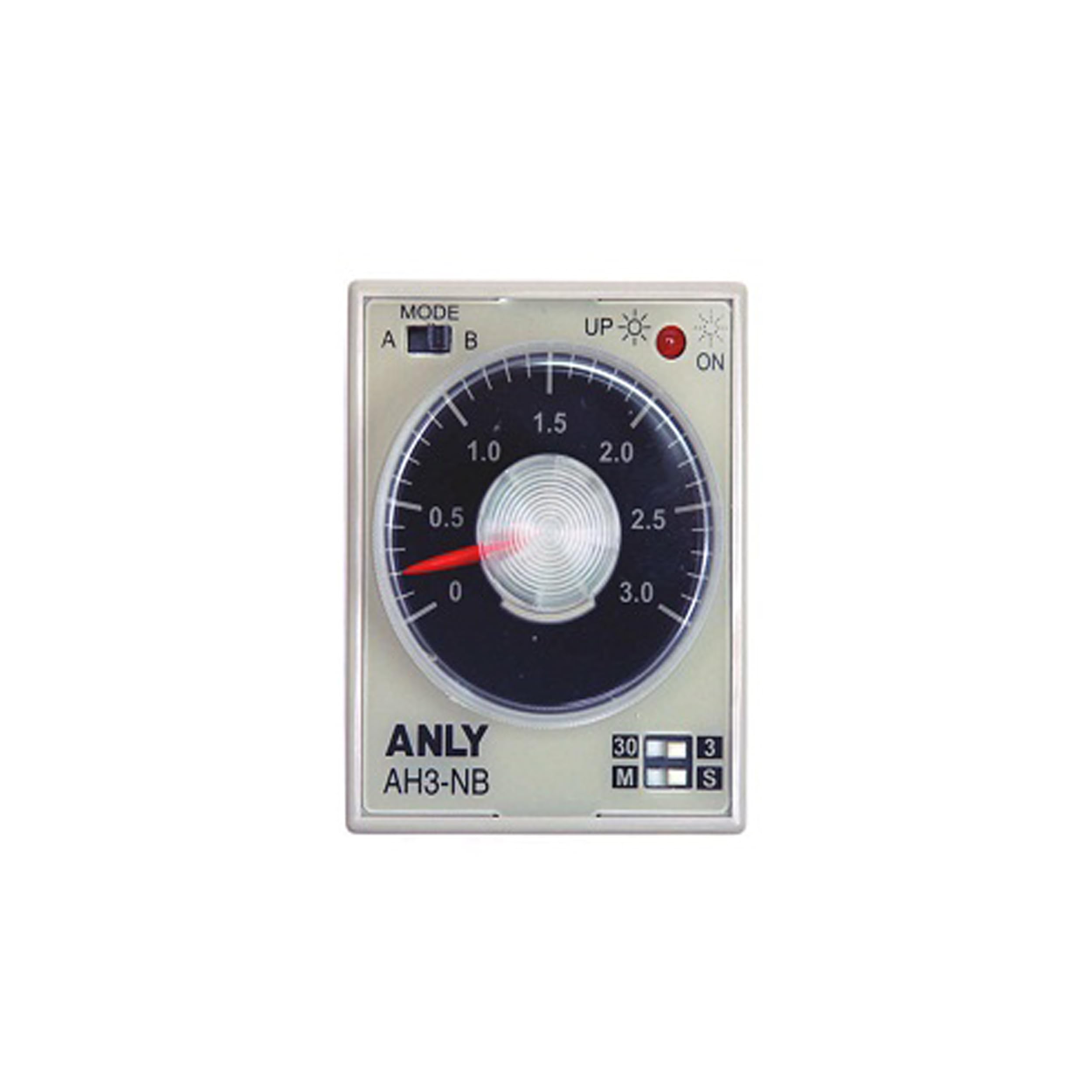 ARINO (with Base)(Original) ANLY AH3-NB Timer 8 PIN Timer Panel Timer AC Timer Minute Timer Seconds Timer 3MINUTE Timer 30MINUTE Timer 30SECONDS Timer 3SECONDS Timer 3SEC/30SEC/3MIN/30MIN 220VAC-picture-34