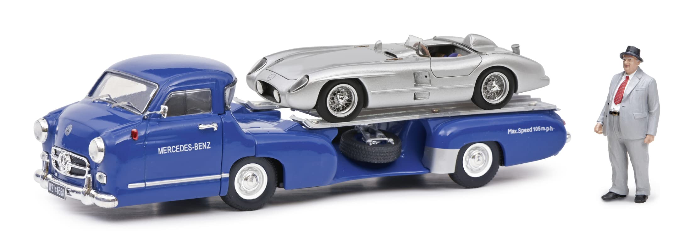 1/43 メルセデスベンツ レースカー トランスポーターblue wonder Amazon.co.jp: イクソ ミニカー 1/43 メルセデスベンツ