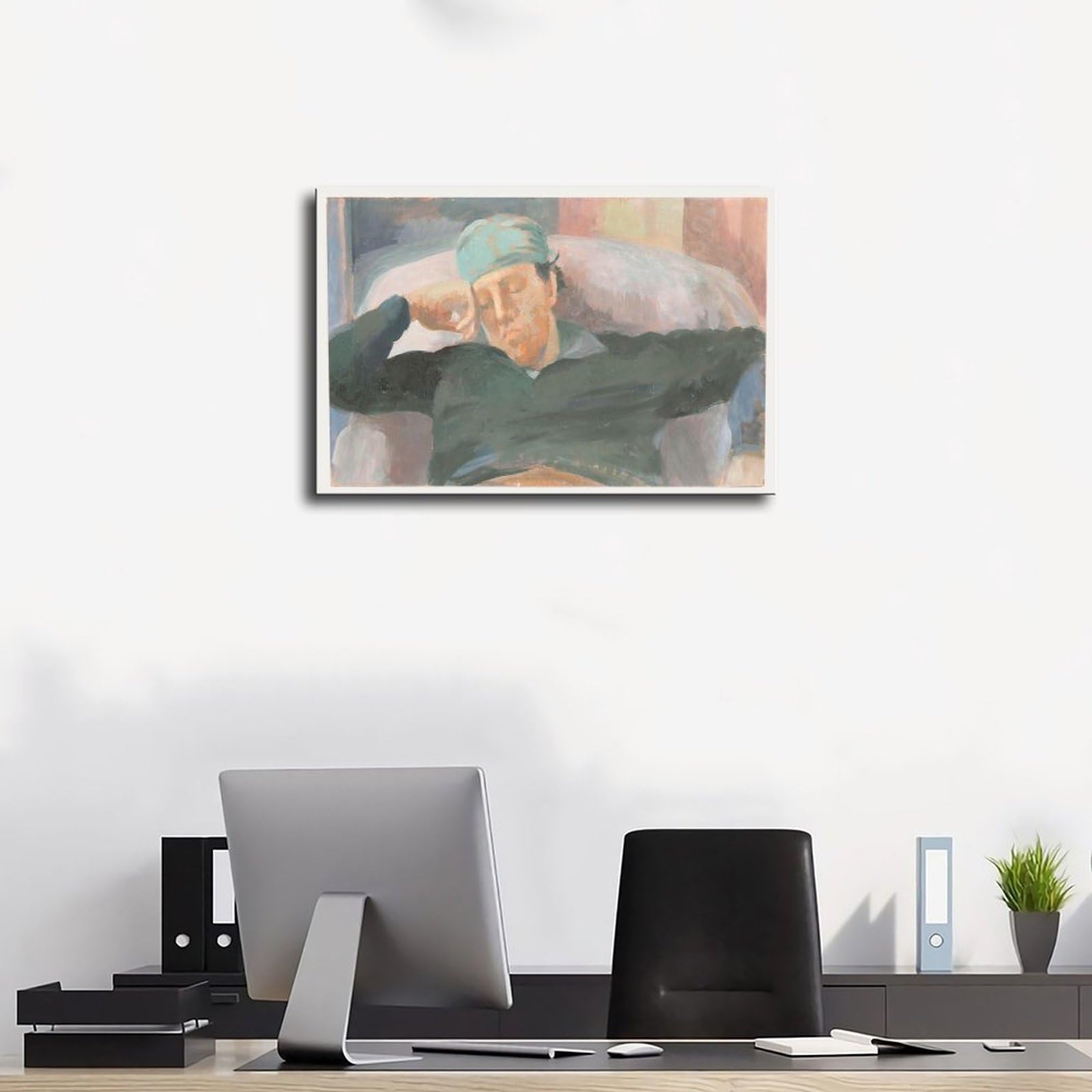 ANFOTCM Bernadette Kelly (b.1933) plakaty na płótnie sztuka ścienna sypialnia biuro pokój dekoracja prezent 60 x 90 cm