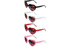 YQVIE: Heart Light Effect Diffraction Glasses