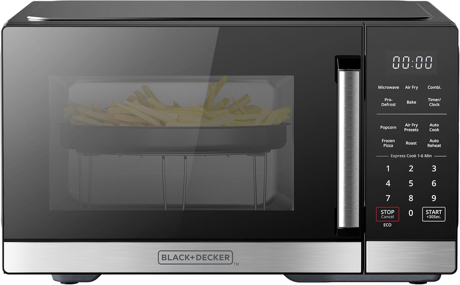 BLACK+DECKER 5-in-1 Microwave Oven with Air Fry