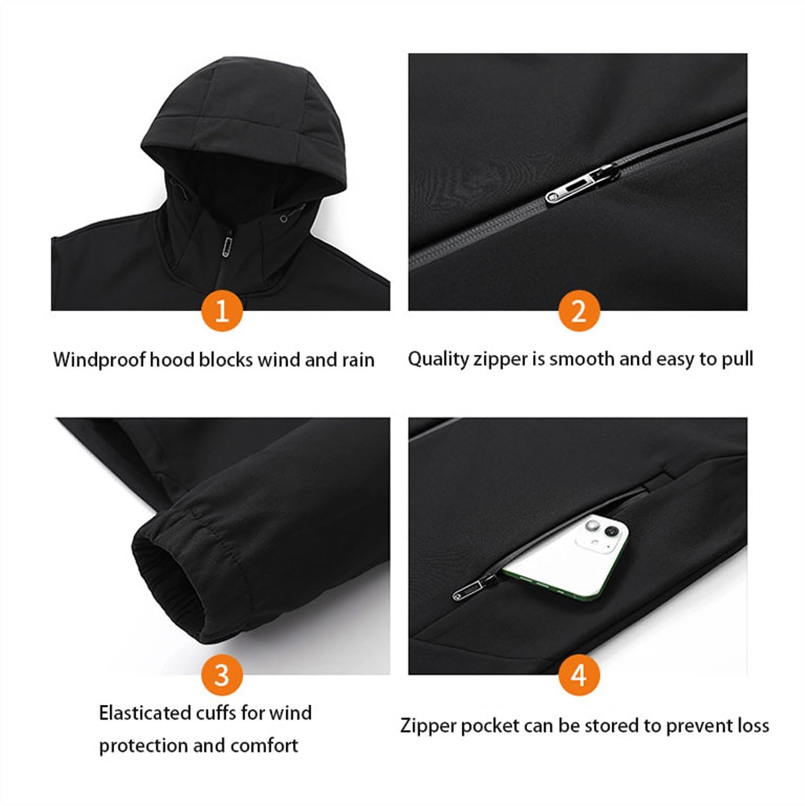 Yytcsjz Tuta Da Sci 2 Pezzi Da Uomo, Giacca Da Neve Invernale Calda Antivento Addensata Pantaloni Da Snowboard Set Da Sci Impermeabile, Set Di Tute Da Sci Calde E Spesse Con Cappuccio