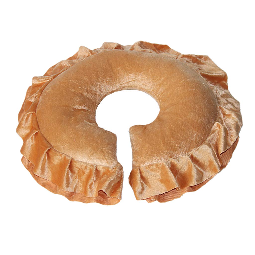 Bonarty 2 Pieces U Shaped Neck Support Cushions, Soft Spa Salon Massage Tables Cradle Face Pillows, Neck Head Cushion Pads : Beauty & Personal Care