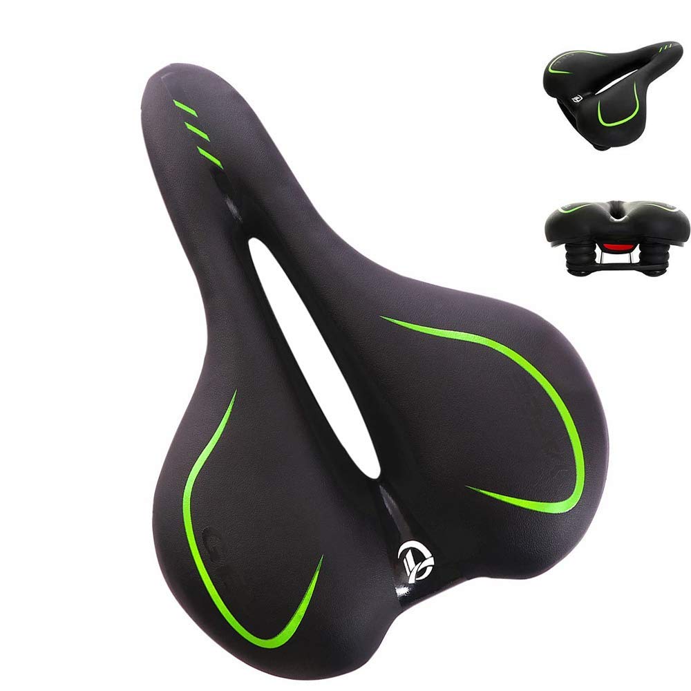Selle gel de vélo éliminant les douleurs fessières sur VTT et route