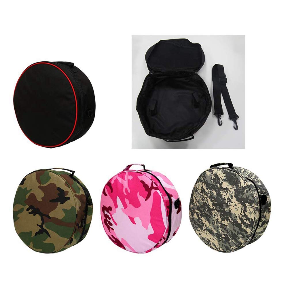 Borsa rotonda per tubo flessibile per immersioni subacquee, pratica subacquea imbottita per regolatore BCD organizer manico nero