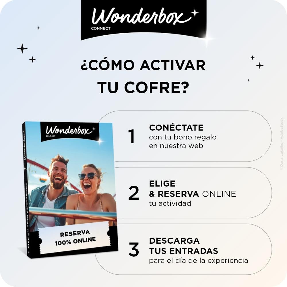 WONDERBOX Connect - Caja Regalo - Atlético De Madrid - 1 Entrada para 1 Partido + Stadium Tour & Museo - Riyadh Air Metropolitano - Válido Durante 27 Meses