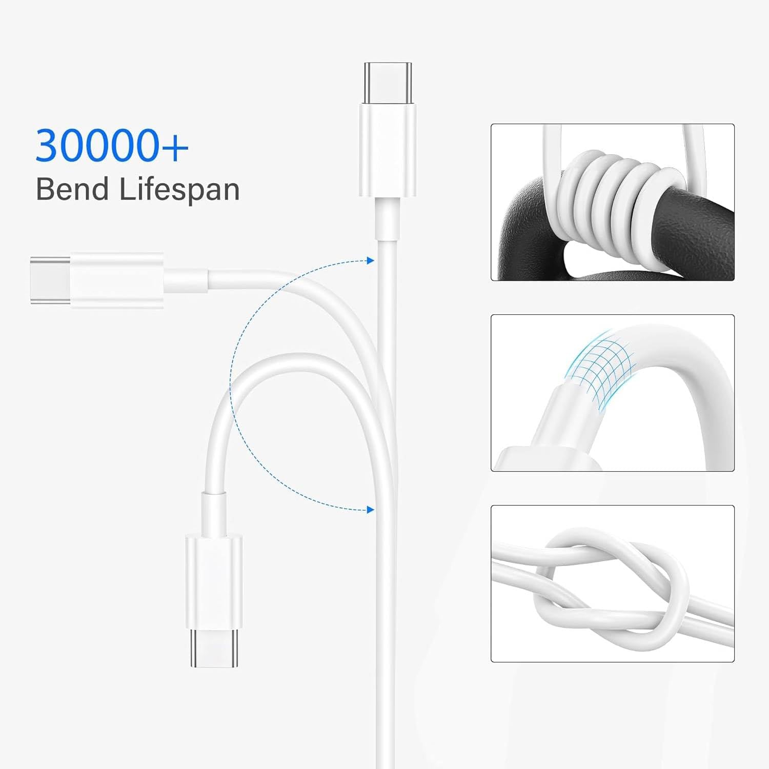 Amazon.com: PowerHOOD 3FT USB C to USB C Cable Compatible with