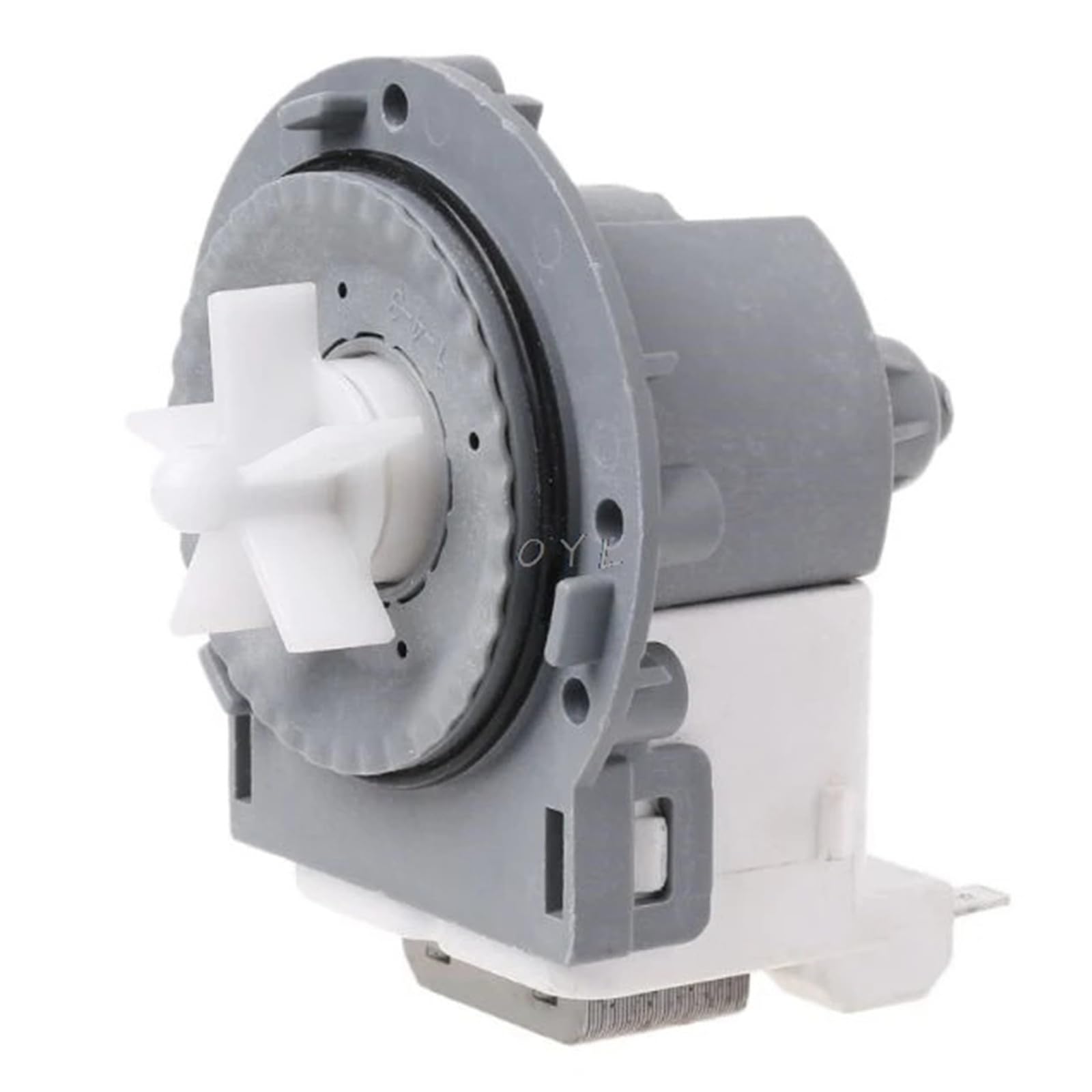 Motore Pompa di Scarico per Lavatrice 4N518059, Compatibile con Samsung | Ingresso 30W, Uscita 21W, Corrente 0.25A; Struttura in Plastica e Metallo; Contenuto 1 pezzo