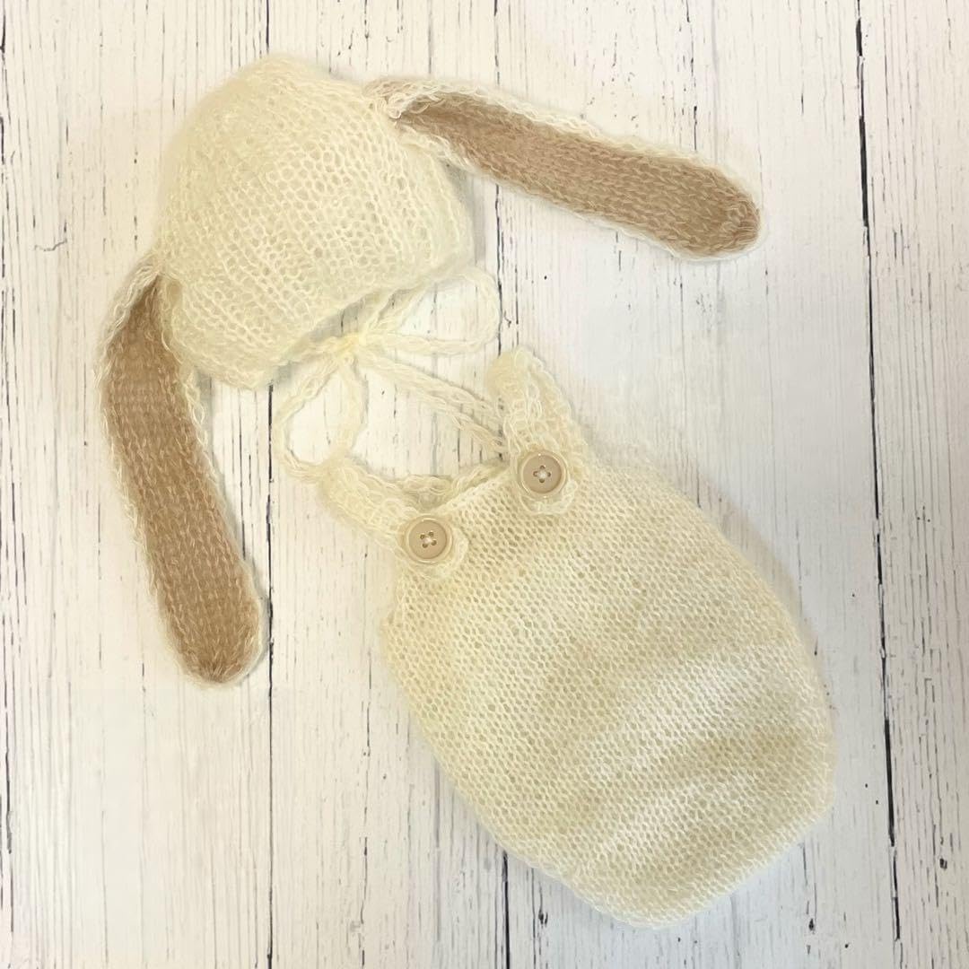 限定】レディースサンバイザーニット帽白韓国シンプル帽子耳当て