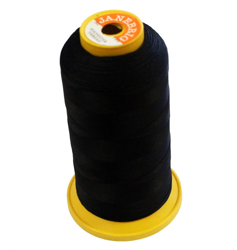 Polyester fil JaneBrig Black pour customiser et broder vos vêtements