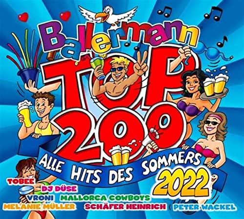Ballermann Top 200 2022 - Alle Hits des Sommers