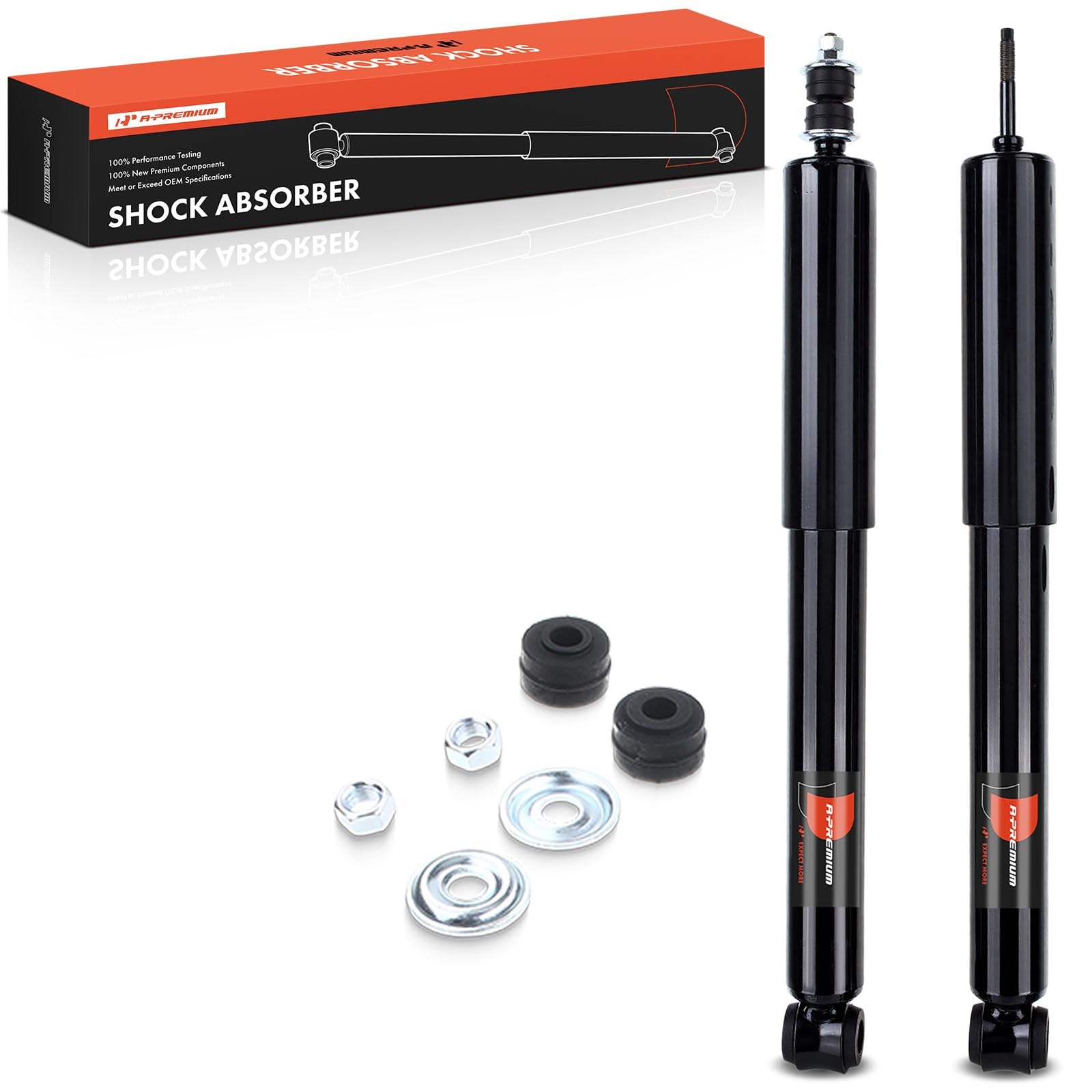 Amazon.com: A-Premium Rear Shock Absorbers, Set of 2 - Compatible