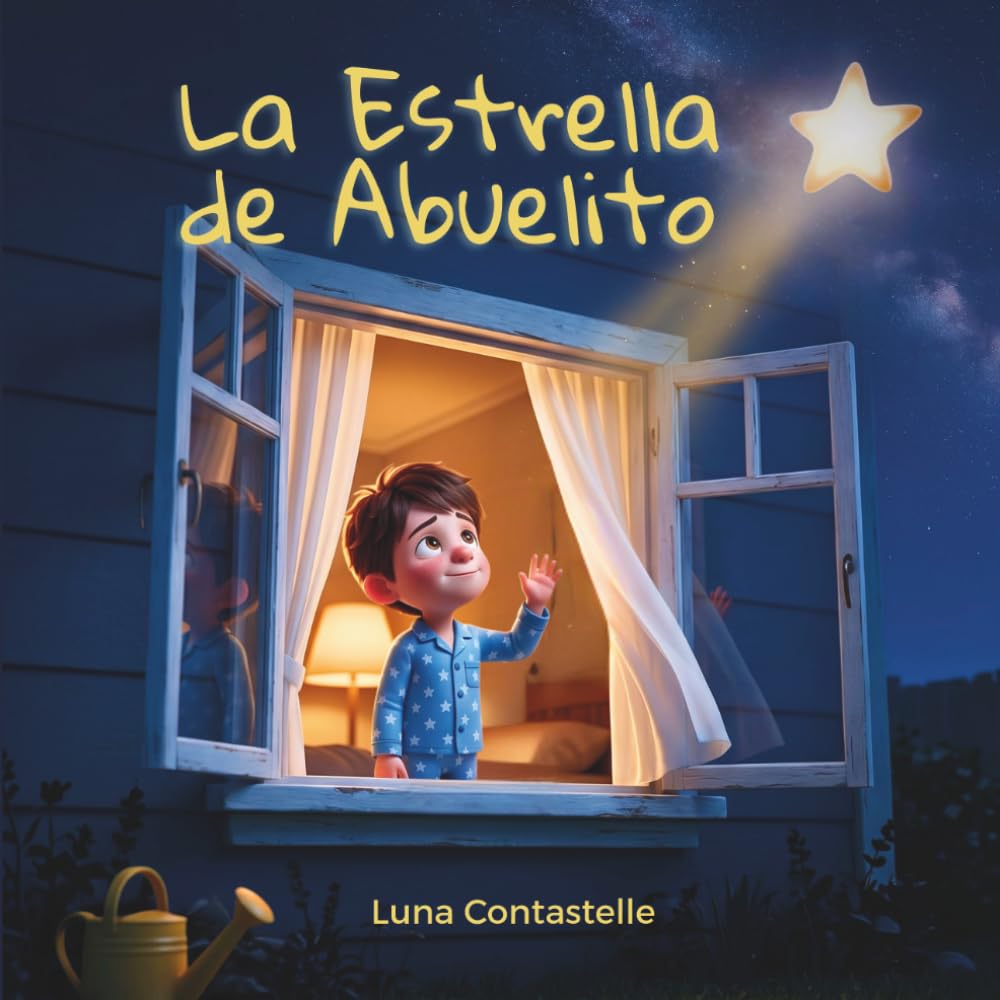 La estrella de abuelito: Un cuento con ritual de las buenas noches para acompañar el duelo infantil, para niños de 3 a 7 años que extrañan a su abuelo