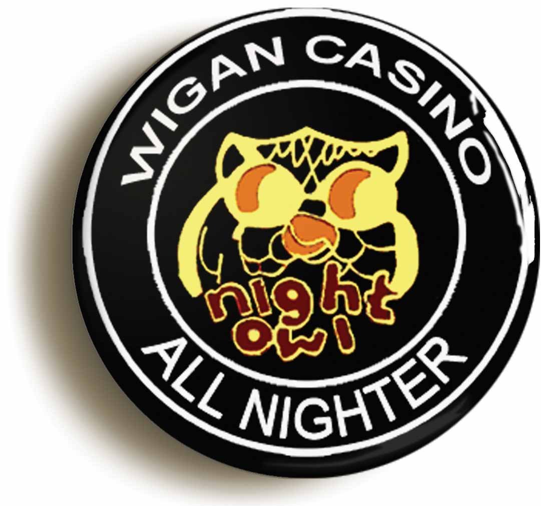 Northern Soul Wigan Casino All Nighter Fridge Magnet (Circular 2inch / 50mm Diameter)