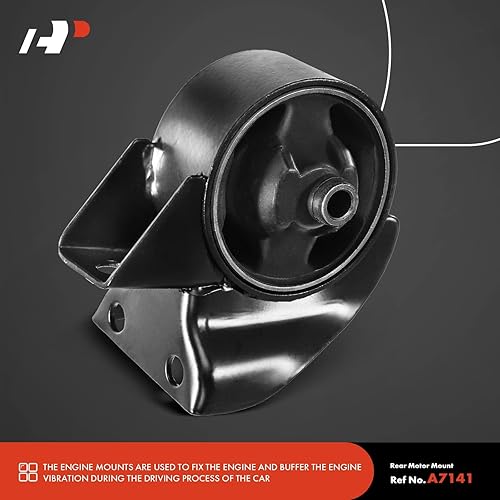 Miniatura 4 de A-Premium Juego de montaje de motor y transmisión de 4 piezas compatible con Hyundai Tucson 2005-2009 y Kia Sportage 2005-2010, L4 2.0L DOHC