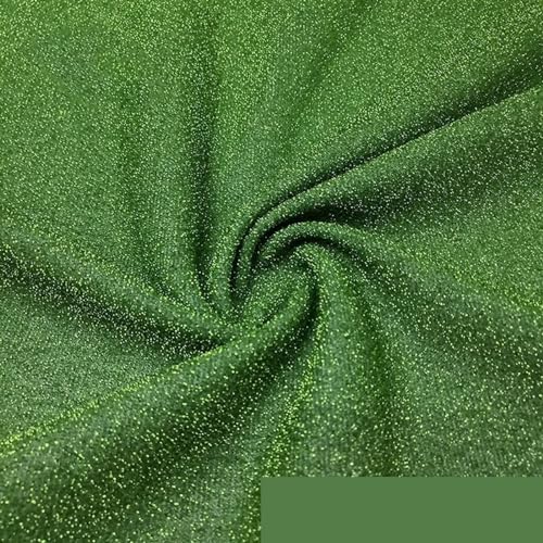 Tissu pailleté multicolore en polyester métallisé 1m x 150cm pour couture