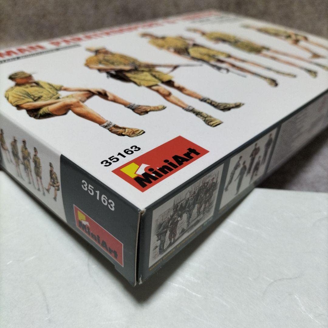 Amazon.co.jp: ミニアート 1/35 ドイツ降下猟兵と戦車兵 イタリア1943  