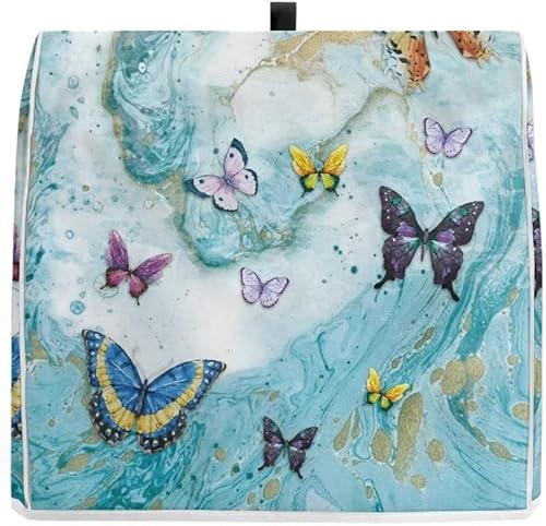 Miniatura 3 de Hechitok Aztec Geometric - Cubierta para mezclador de cocina, compatible con 4.5-5 cuartos de galón (14.9 pulgadas de alto x 10.8 pulgadas de ancho