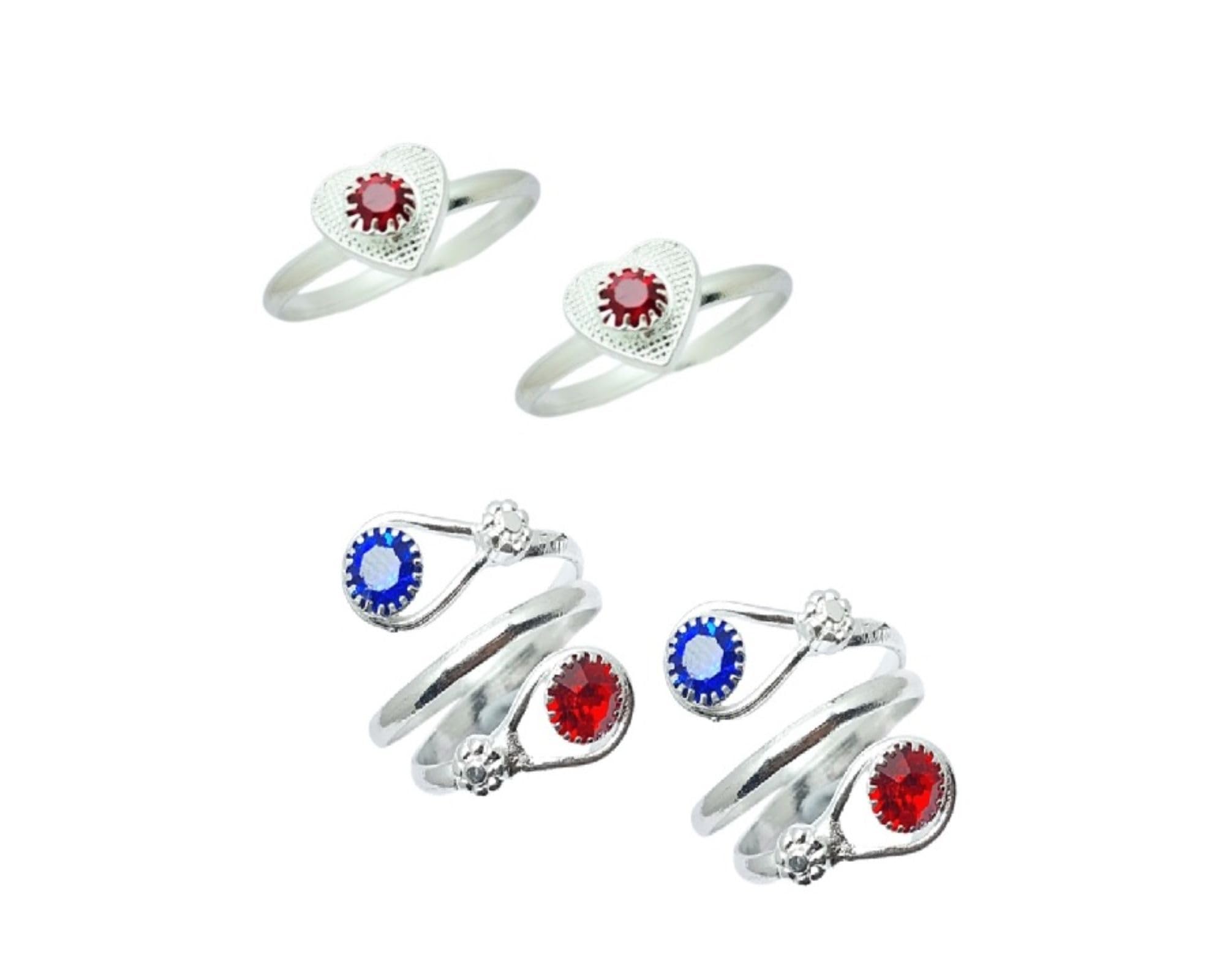 kamada creations Kamada's Designer colorful Toe ring-picture-21