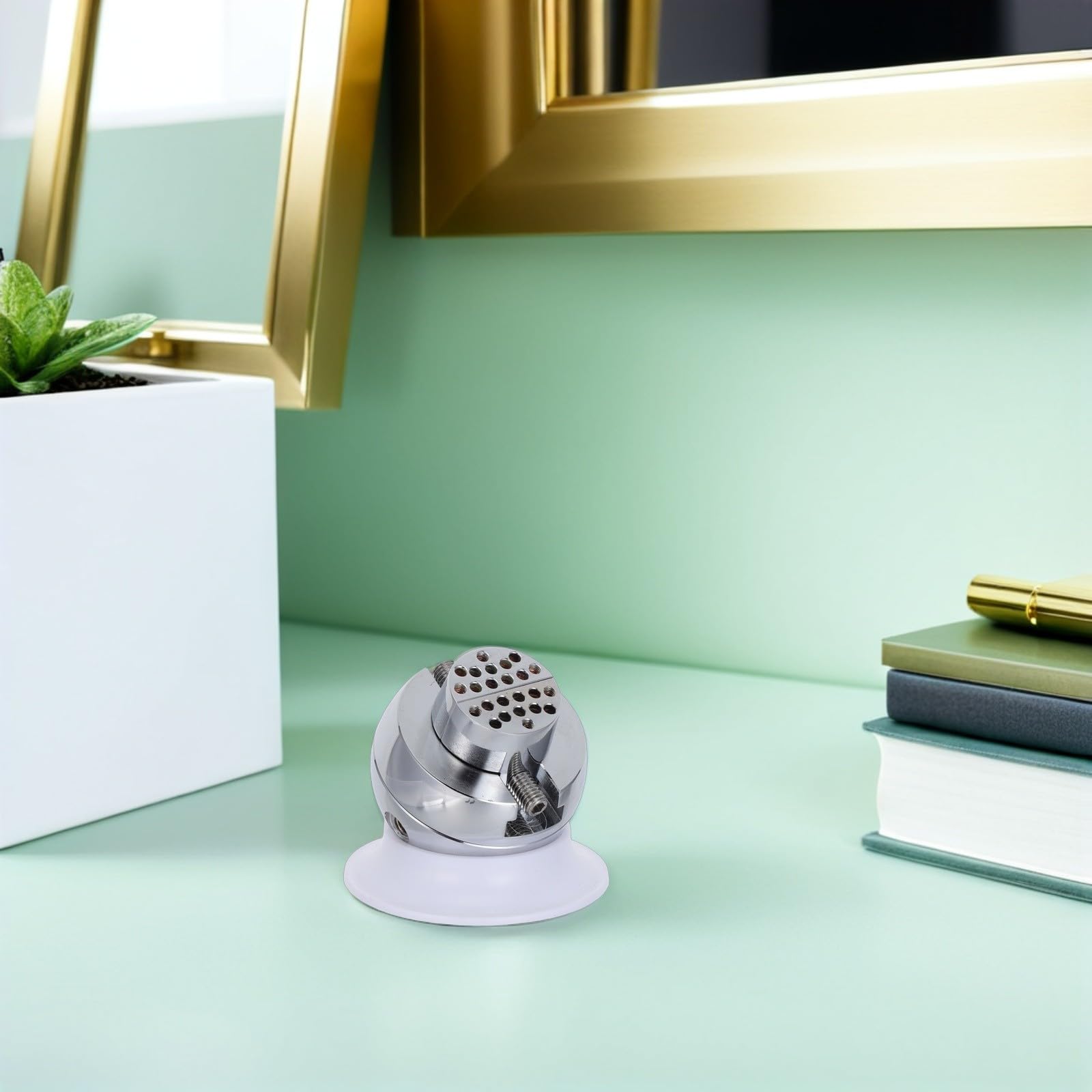 Genérico Abrazaderas para Fabricación de Joyas con Diseño Compacto y Acero Inoxidable, Pinza Giratoria de 360° para Anillos y Piezas Pequeñas en Grabado Profesional