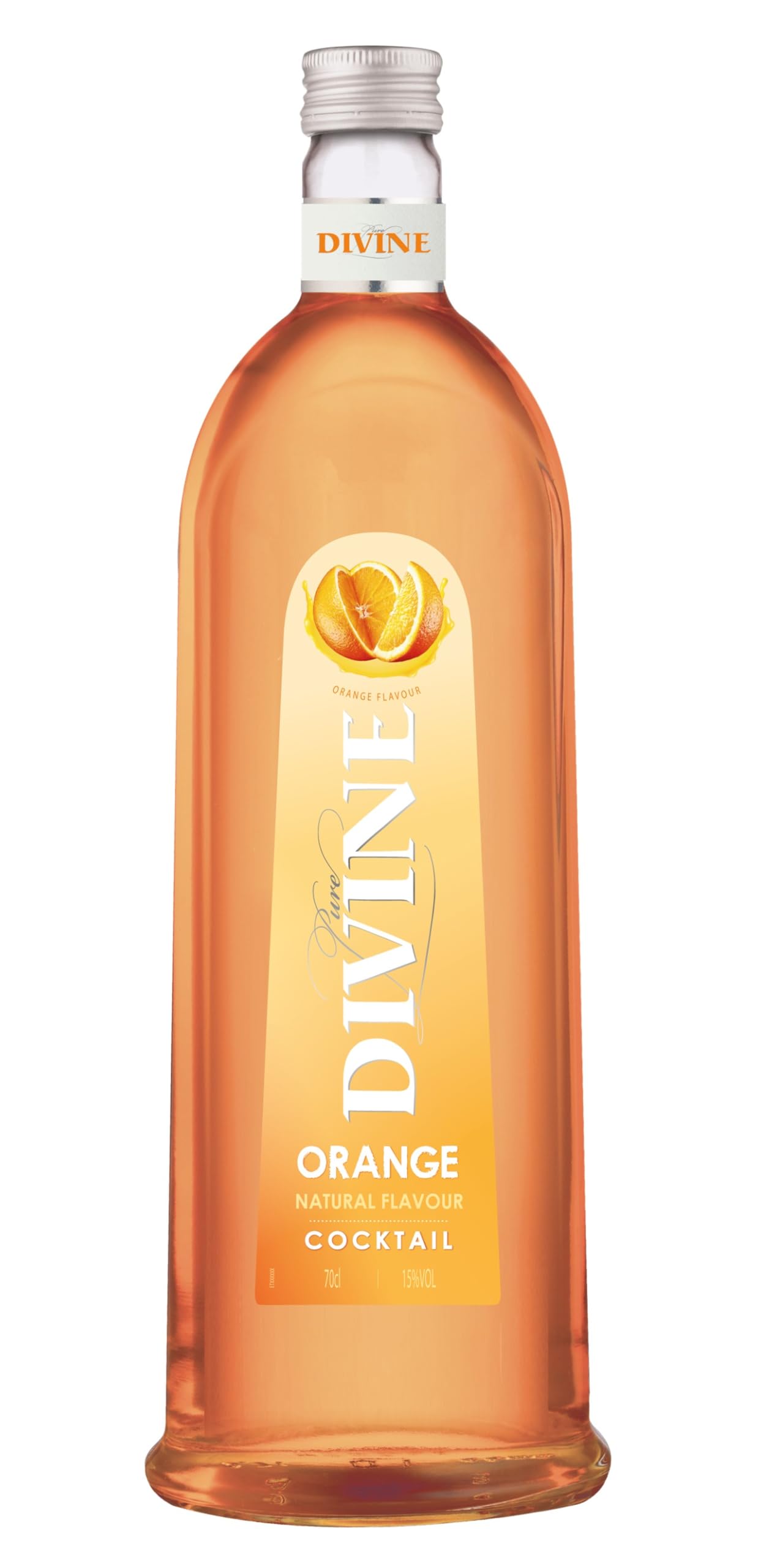 Pure Divine – Orange Liqueur, Flavored Vodka Liqueur from the Northern Vosges, France – 15% ABV (1 x 0.70 L)