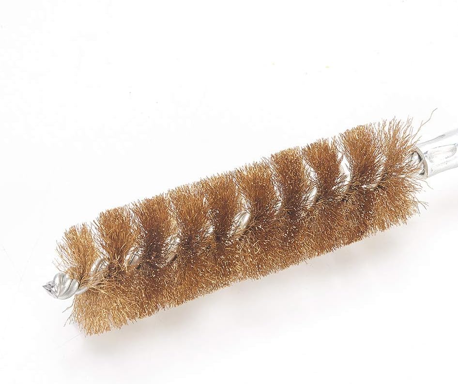 Utoolmart 12mm Thread Wire Brush Steel Wire Pipe Tube Cleaning Chimney