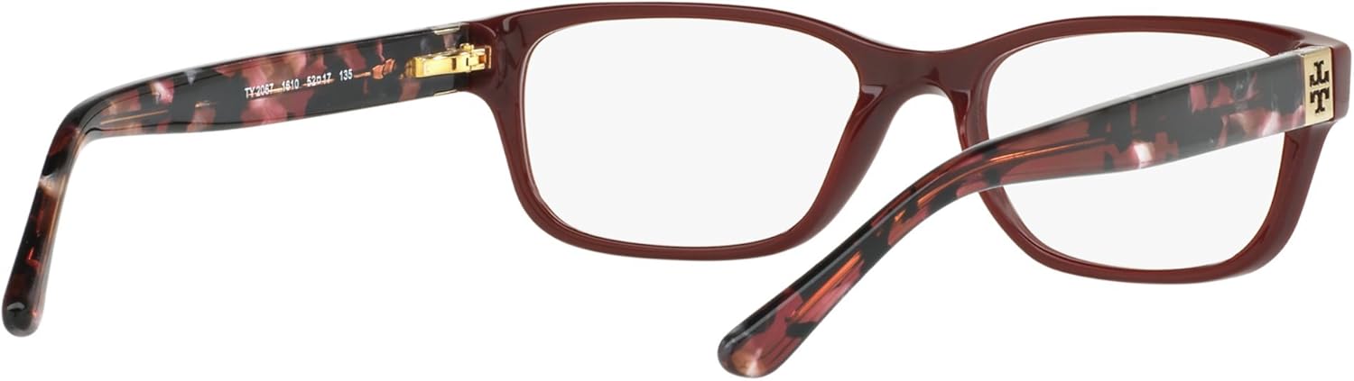 Tory Burch レディース TY2067眼鏡52ミリメートル レンズ52ブリッジ17 B-33 ED-54.6テンプル135