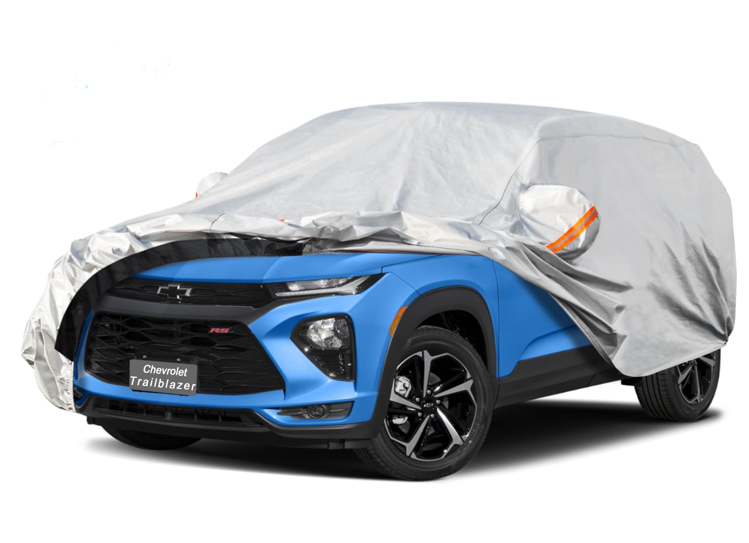 GUNHYI 6 Layers SUV Car Cover Custom Fit Chevrolet Trailblazer (2016-2019) | All-Weather Waterproof Heavy-Duty Fabric, scratch-proof cotton lining, outdoor sun/rain/snow/wind/dust protection.