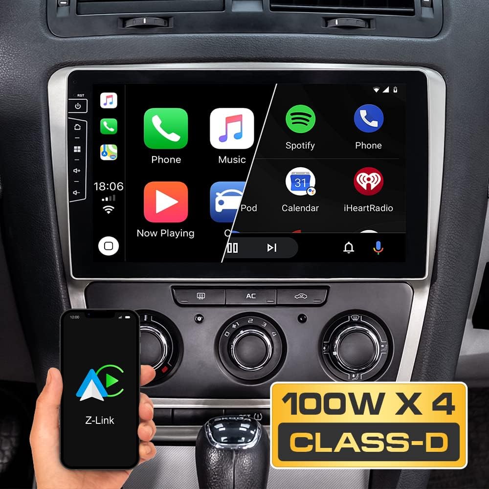 Android 11 Car Radio For Skoda Octavia 3 A7 2013-2018 - 2 Din - 10.1 Inch Screen - Support Steering Wheel/Bluetooth/DSP Carplay Android Auto/FM AM RDS Radio/4G Wifi/Backup camera (Size : M400S