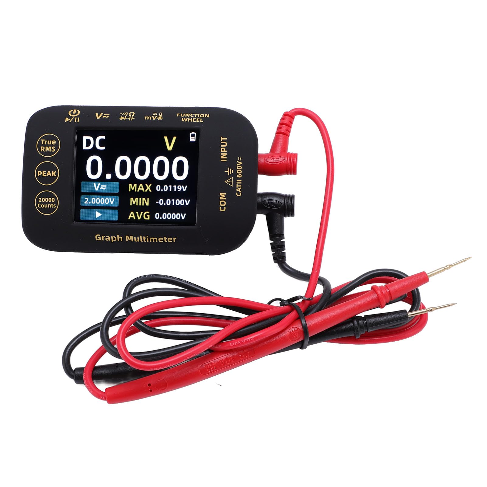 Aramox Multimetro Digitale Fotovoltaico, S450, Tester Grafico con Schermo TFT, Misurazioni Versatili per Elettricisti e Uso Automobilistico