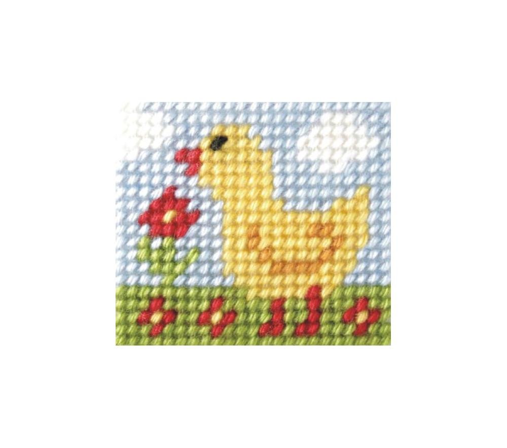 Orchidea ORC.9715 Little Chick Beginners Tapestry Mini-Kit 11x23cm