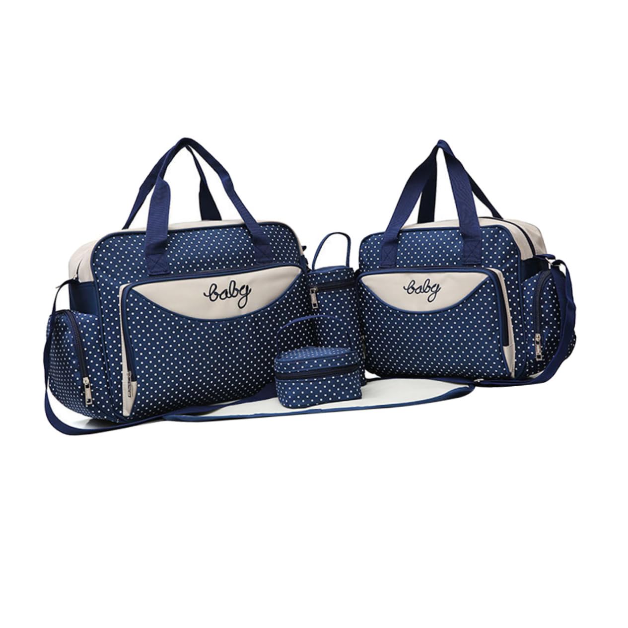 VALICLUD 1 Satz 5St Handtaschen für Mama Umstandswickeltaschen Wickelstation umhängebeutel schulterbeutel die Einkaufstasche Reisetasche Babytasche für Frauen Mama Tasche Multifunktion
