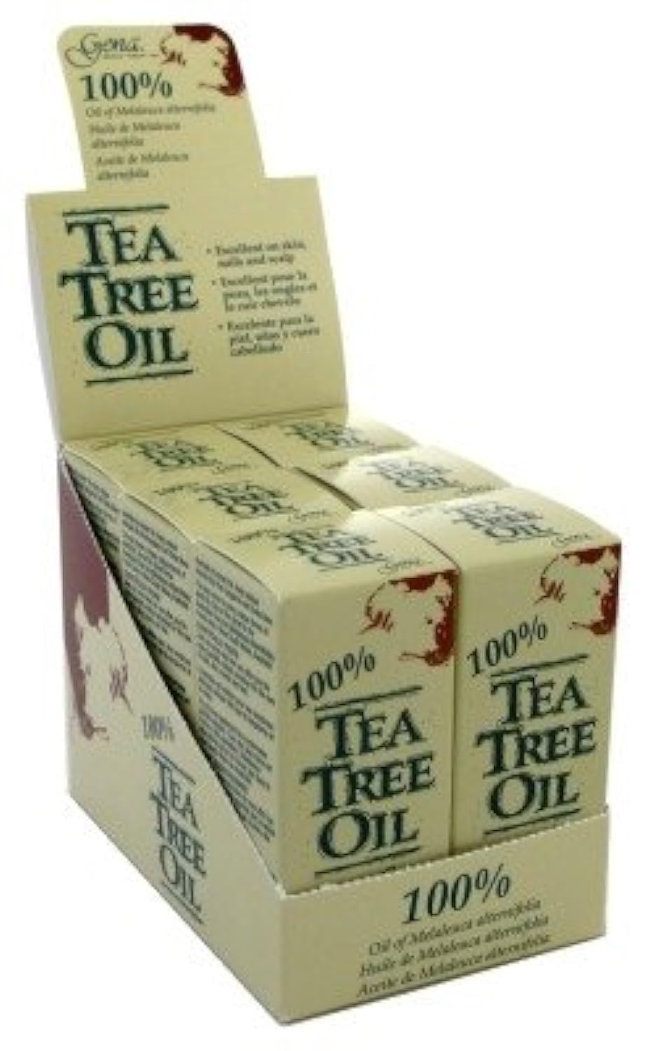 Gena Tea Tree Oil 0.5oz (6 Pieces)