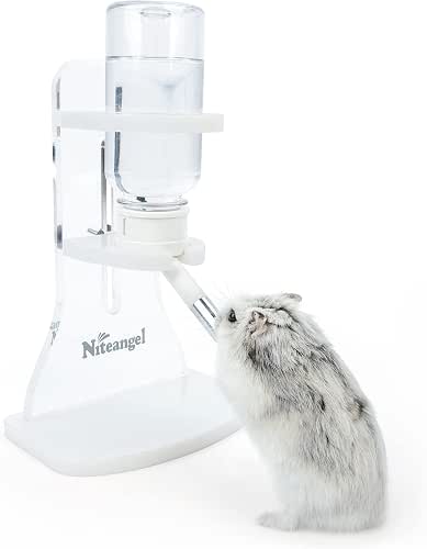 Niteangel Water Bottle with Stand for Syrian Dwarf Hamsters Gerbils