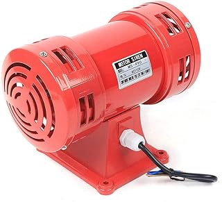 MS-490 Air Raid Siren Horn Industrial Siren 400W 110V Car Truck Motorcycle Boat Alarm 140db High Decibel Air Raid Sound Siren Alarm Loud