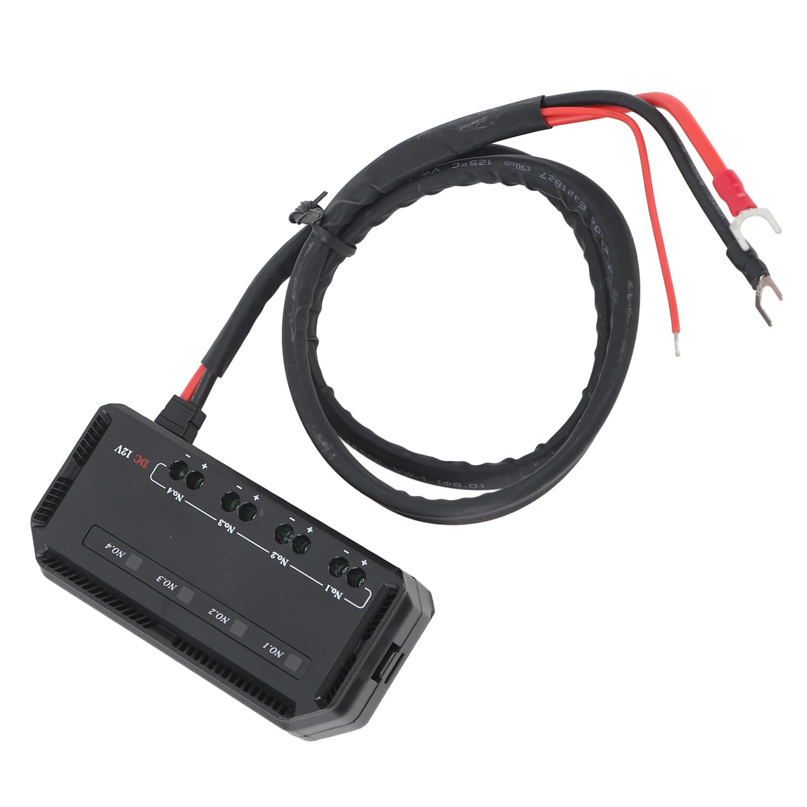 KIMISS Bloc de Fusibles de Moto Universal 20A avec Voyant LED Lumière pour la Voiture - Bloc de Fusible 12V - et Kit de Boîte de Relais